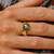 Wide Organic Salt & Pepper Pear Diamond Ring, tf House - Muse, tomfoolery