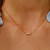 Rene Oval & Tapered Baguette Mini Diamond Pendant, tf House - Art Echo, tomfoolery