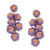 Flower Bouquet Beaded Earrings, Olivia Dar, tomfoolery