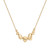 Gold Pebble Balance Necklace, tf House - Pebble, tomfoolery London
