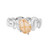 Silver Pebble Rutilated Quartz Balance Ring, tf House - Pebble, tomfoolery London