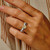 Silver Pebble Prehnite Balance Ring, tf House - Pebble, tomfoolery