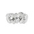 Gea Silver Faceted Wide Ring, Maria Manola, tomfoolery
