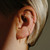 Dala Droplet Beaded Stud, metier by tomfoolery