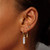 Emerald & Diamond AZ Tri Stud, metier by tomfoolery 