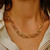Gold Pebble Organic Chain, tf House - Pebble, tomfoolery London