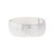 Silver Wide Tapered Adjustable Cuff, Deco Echo, tomfoolery