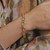 Gold Pebble Organic Chain Bracelet, tf House - Pebble, tomfoolery London