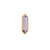 Mini Hexa Gemstone Studs, metier by tomfoolery