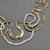 Solanales Gold Crystal Intertwined Necklace, Alexis Bittar, tomfoolery