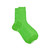 Pistachio Green One Ribbed Laminated Socks, Maria La Rosa, tomfoolery