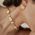 Mea Gold & White Sapphire Necklace, Loveness Lee, tomfoolery