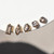 SOLO Bezel Morganite Studs