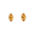 SOLO Bezel Citrine Studs, tf House - Infinite, tomfoolery
