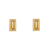 SOLO Bezel Citrine Studs, tf House - Infinite, tomfoolery