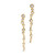 Asterales Gold Cascading Earrings, Alexis Bittar, tomfoolery