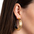 Gold Luminous Lucite Edged Hoops, Alexis Bittar, tomfoolery