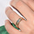 Oak Baguette Diamond Ring, Issy White, tomfoolery