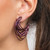 Nebula Holographic Theia Hoop Earrings, Maison 203, tomfoolery