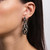 Gunmetal Metallic Magna 1 Earrings, Maison 203, tomfoolery