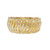 Gold Tapered Woven Band, Rosalyn Faith, tomfoolery