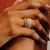 Gold Tapered Woven Band, Rosalyn Faith, tomfoolery
