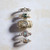 Pink & Green Hex Halo Ring, Ciara Bowles, tomfoolery