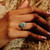 tf Exclusive  Teal Tourmaline & Sapphire Kaleidoscope Ring, Ciara Bowles, tomfoolery