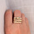 Gea Diamond Half Eternity Band, Maria Manola, tomfoolery