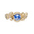 Periwinkle Fern Crown Sapphire Ring, Charlotte Rowenna, tomfoolery