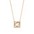 Frame Rosecut Diamond Necklace, Januka, tomfoolery London