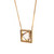 Frame Rosecut Diamond Necklace, Januka, tomfoolery London
