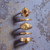 Bona Fide Engraved Gold Band, 12th House, tomfoolery
