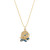 One-Of-A-Kind Blue Reef Enamel Pendant, Eily O Connell, tomfoolery