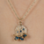 One-Of-A-Kind Blue Reef Enamel Pendant, Eily O Connell, tomfoolery