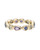 Blue Melange Mixed Cut Eternity Ring, tf House - Bands, tomfoolery
