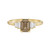 Brown Diamond Empire Statue Five Step Diamond Ring, tf House - Art Echo, tomfoolery