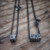 Arkaika Small Oxidised Silver Cube Choker , Dario Scapitta, tomfoolery London