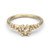 Solitaire Champagne Diamond Encrusted Ring, Ruth Tomlinson, tomfoolery