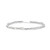 Ocean Silver Bangle, Alice Clarke, tomfoolery
