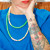 Teiva Beaded Necklace, Maison Monik, tomfoolery London