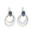 Kyanite Ripple Rim Drop Earrings, Austin Titus, tomfoolery