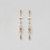 Diamond & Rainbow Moonstone Drop Earrings, Celine Daoust, tomfoolery