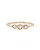 TRIO Trio Round & Pear Rose Cut White Diamond Ring, tf House - Infinite, tomfoolery