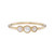 TRIO Trio Round Rose Cut White Diamond Ring, tf House - Infinite, tomfoolery