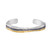 Oxidised Silver & Gold Cuff, Eva Stone, tomfoolery