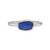 Irregular Long Lapis Lazuli Ring, Margoni, tomfoolery