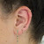 Daith Round Diamond Clicker, metier by tomfoolery