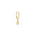 Dala Diamond Scatter Hoop, metier by tomfoolery, tomfoolery