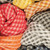 Checknet Scarf Orange, Abstract, tomfoolery